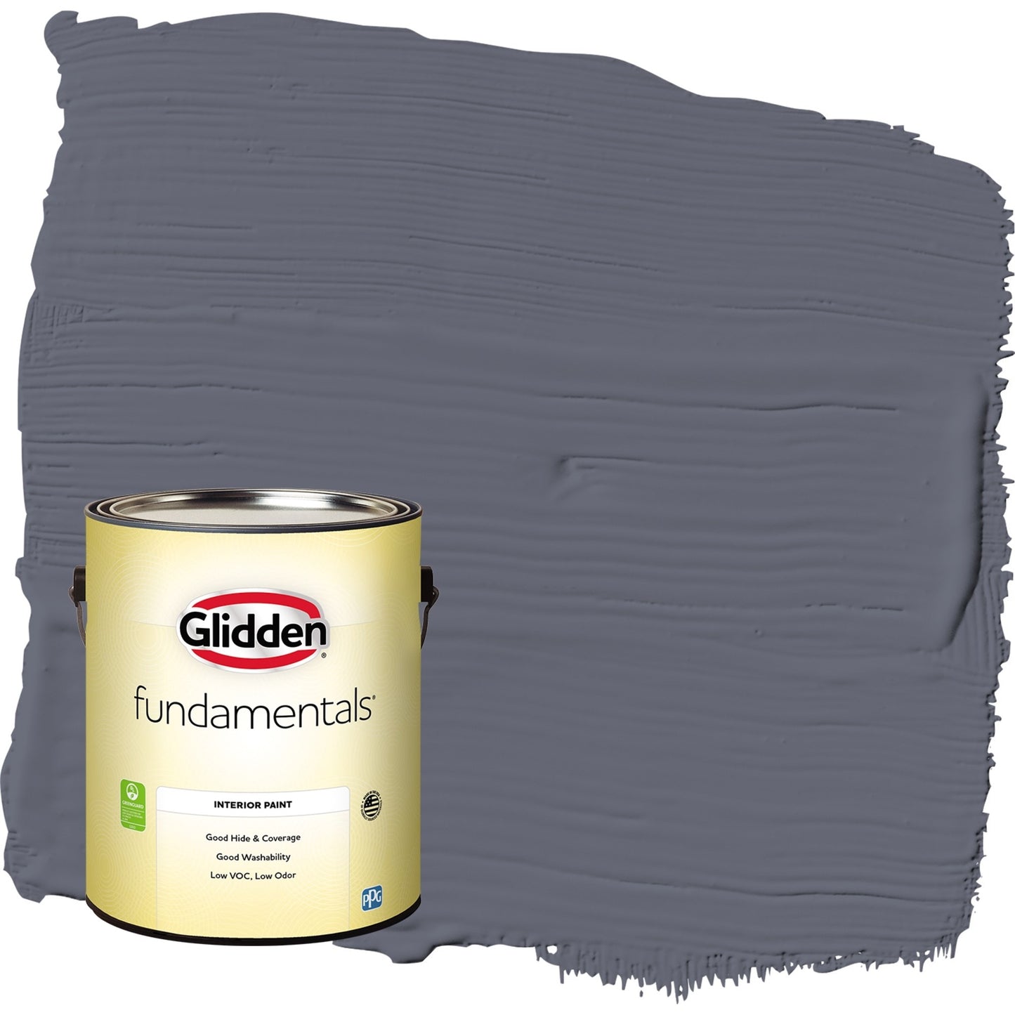 Glidden Fundamentals Alley Cat / Purple, Eggshell Interior Paint, 1 Gallon