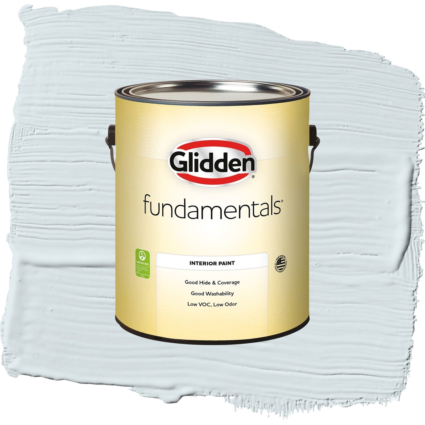 Glidden Fundamentals Blue Smoke / Blue, Eggshell Interior Paint, 1 Gallon