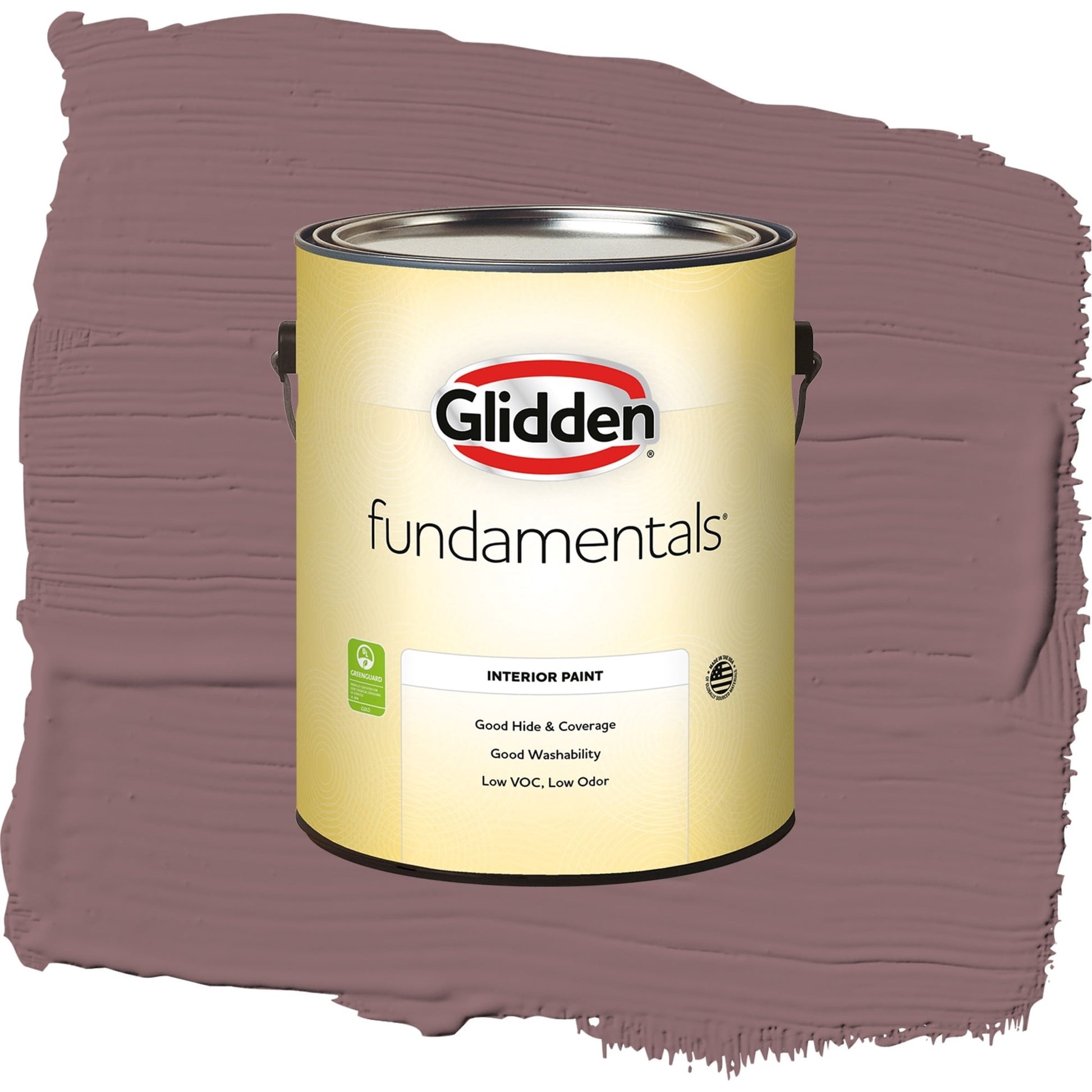 Glidden Fundamentals Chocolate Sparkle / Purple, Eggshell Interior Paint, 1 Gallon