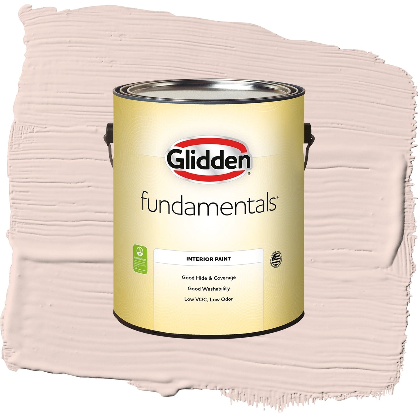 Glidden Fundamentals Coral Cream / Orange, Semi-Gloss Interior Paint, 1 Gallon