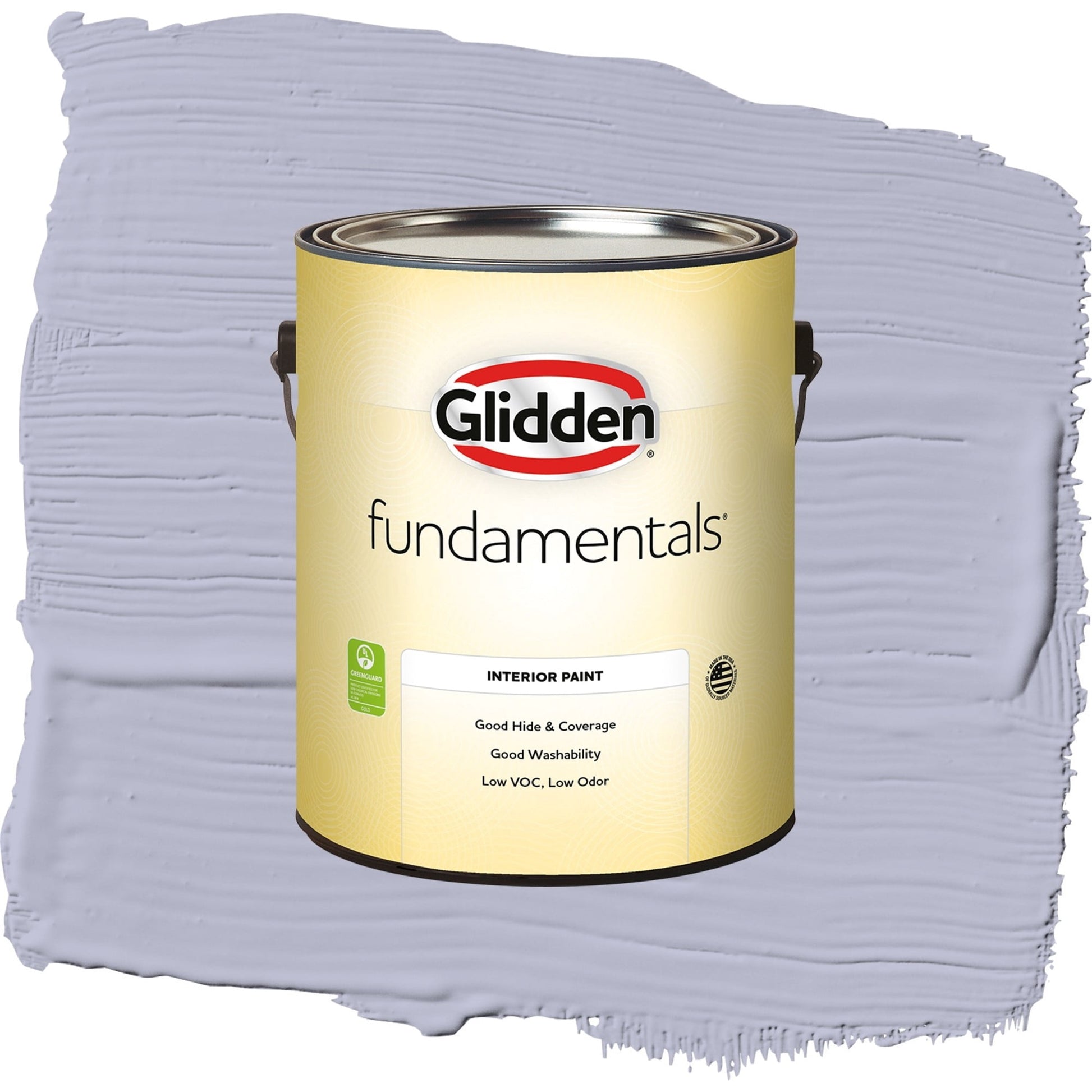 Glidden Fundamentals Cosmic / Purple, Semi-Gloss Interior Paint, 1 Gallon