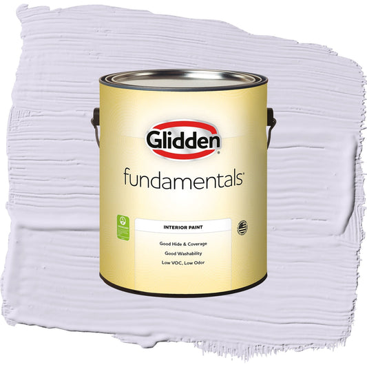 Glidden Fundamentals Misty Violet / Purple, Eggshell Interior Paint, 1 Gallon