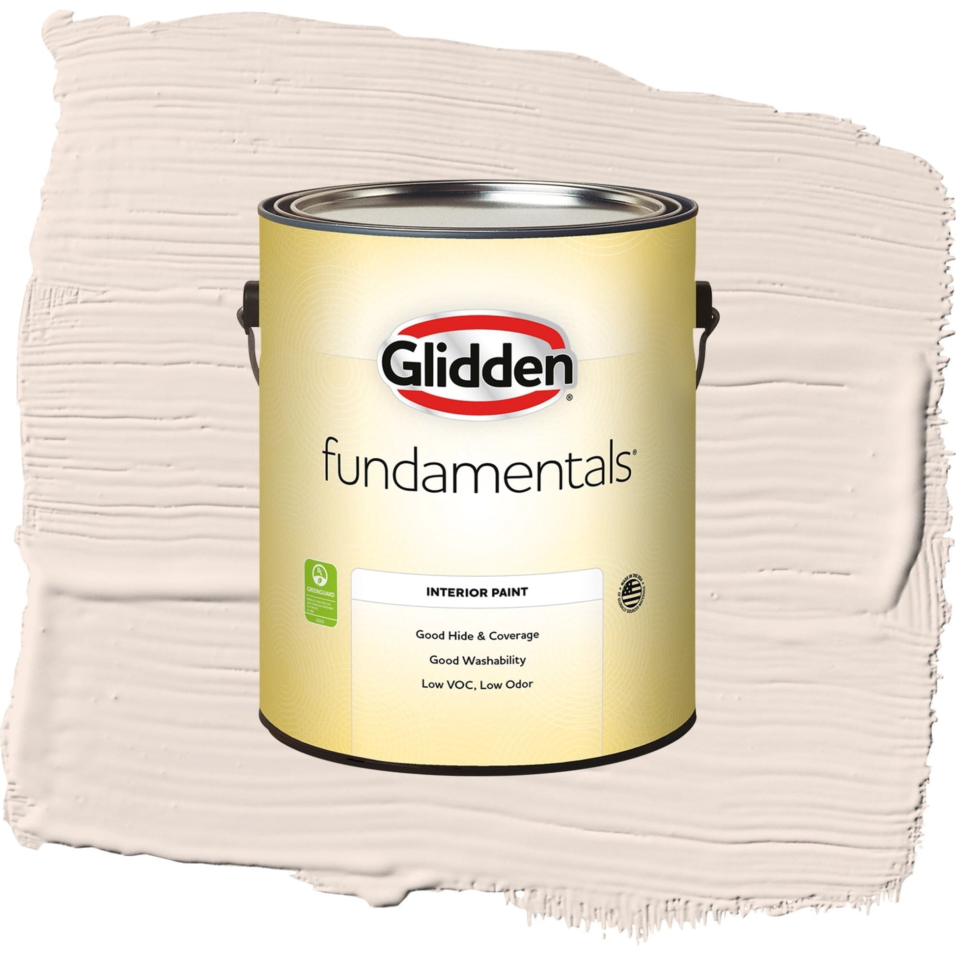 Glidden Fundamentals Sablewood / Orange, Semi-Gloss Interior Paint, 1 Gallon