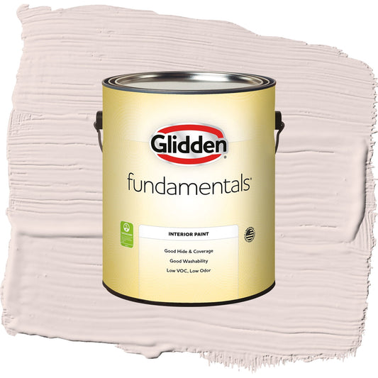 Glidden Fundamentals Sea Anemone / Pink, Semi-Gloss Interior Paint, 1 Gallon