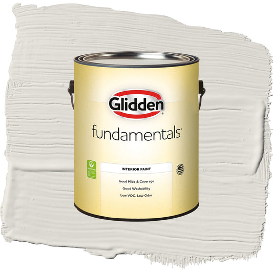 Glidden Fundamentals Shark / Beige, Eggshell Interior Paint, 1 Gallon