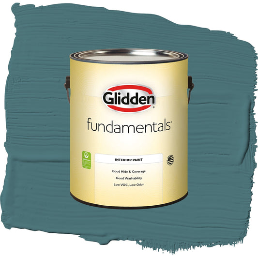 Glidden Fundamentals Vining Ivy / Green, Eggshell Interior Paint, 1 Gallon