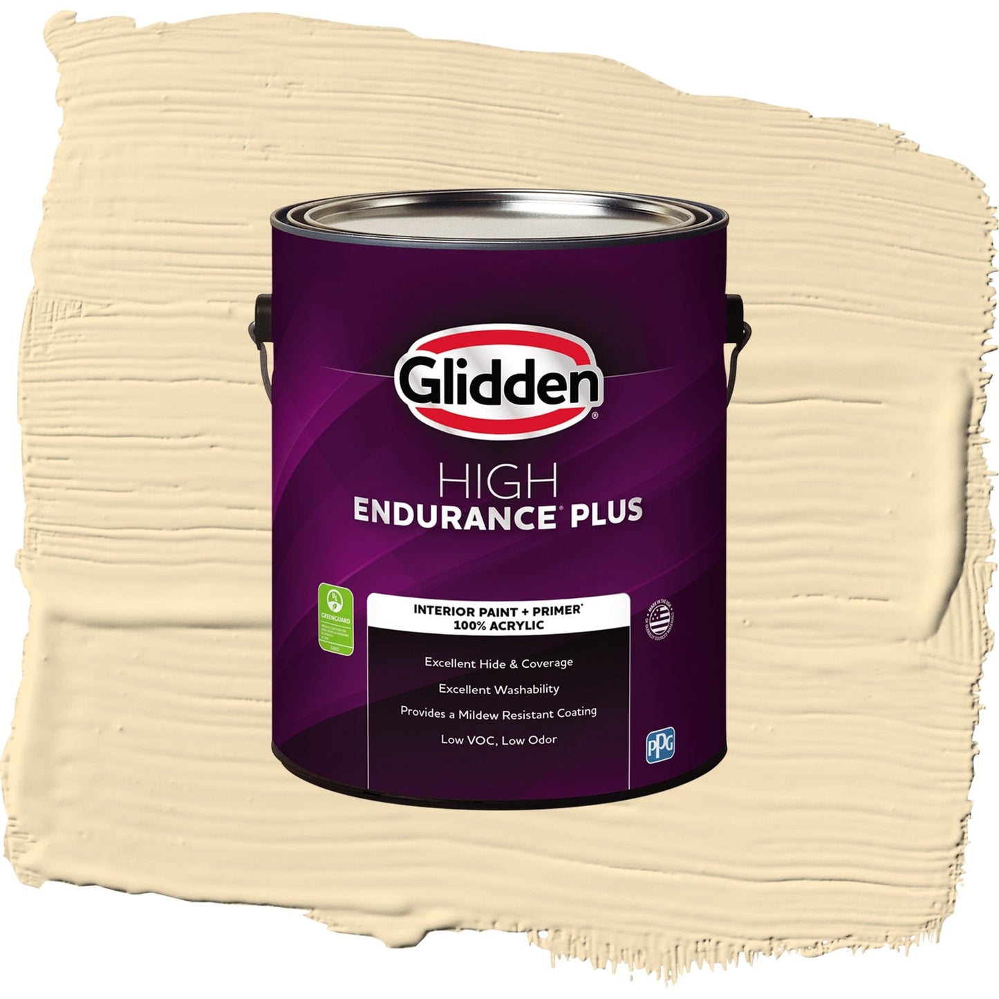 Glidden HEP Limitless / Yellow, Semi-Gloss Interior Paint with Primer, 1 Gallon
