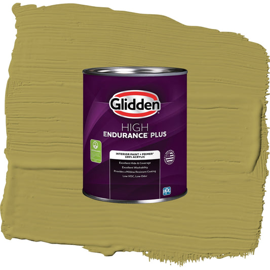 Glidden HEP Gremlin / Green, Eggshell Interior Paint with Primer, 1 Quart