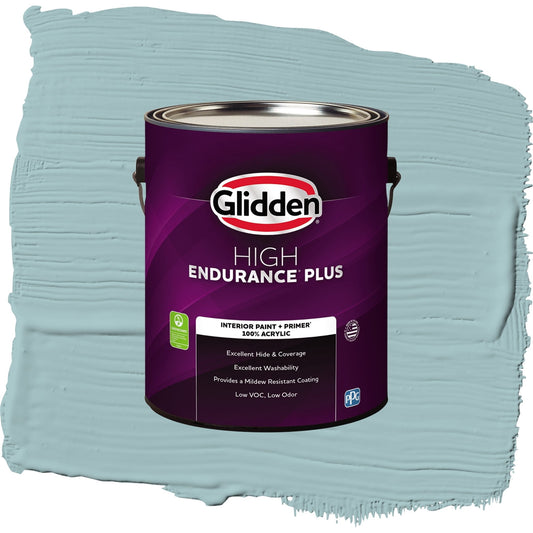 Glidden HEP Lazy River / Blue, Semi-Gloss Interior Paint with Primer, 1 Gallon