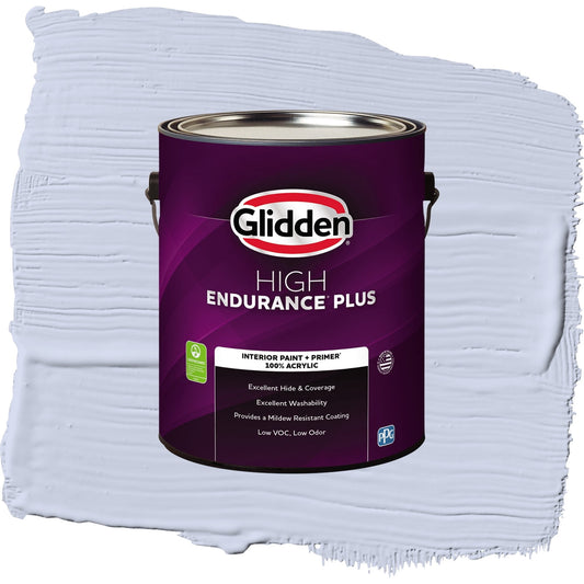 Glidden HEP Sweet Emily / Purple, Eggshell Interior Paint with Primer, 1 Gallon