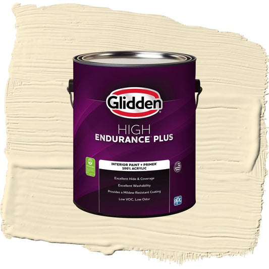 Glidden HEP Soleil / Yellow, Eggshell Interior Paint with Primer, 1 Gallon