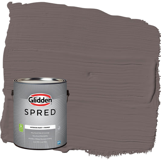 Glidden Spred Eagle Eye / Brown, Eggshell Interior Paint with Primer, 1 Gallon