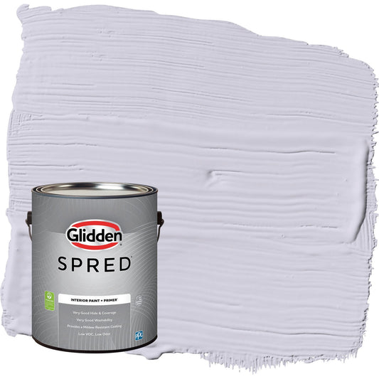 Glidden Spred Lavender Haze / Purple, Eggshell Interior Paint with Primer, 1 Gallon