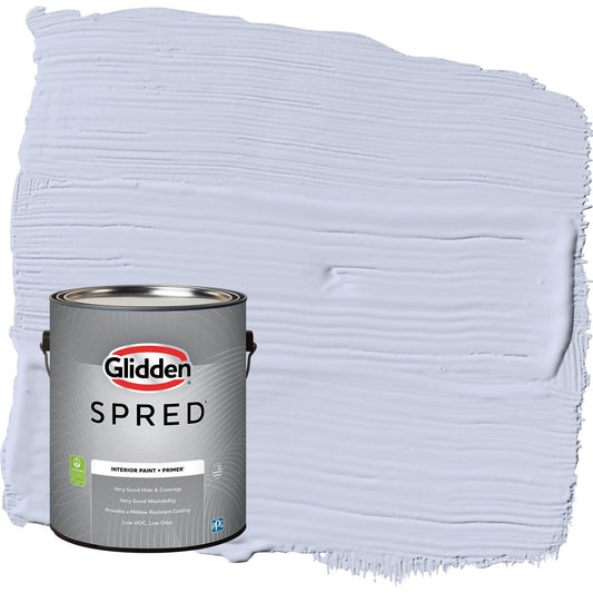 Glidden Spred Sweet Emily / Purple, Eggshell Interior Paint with Primer, 1 Gallon