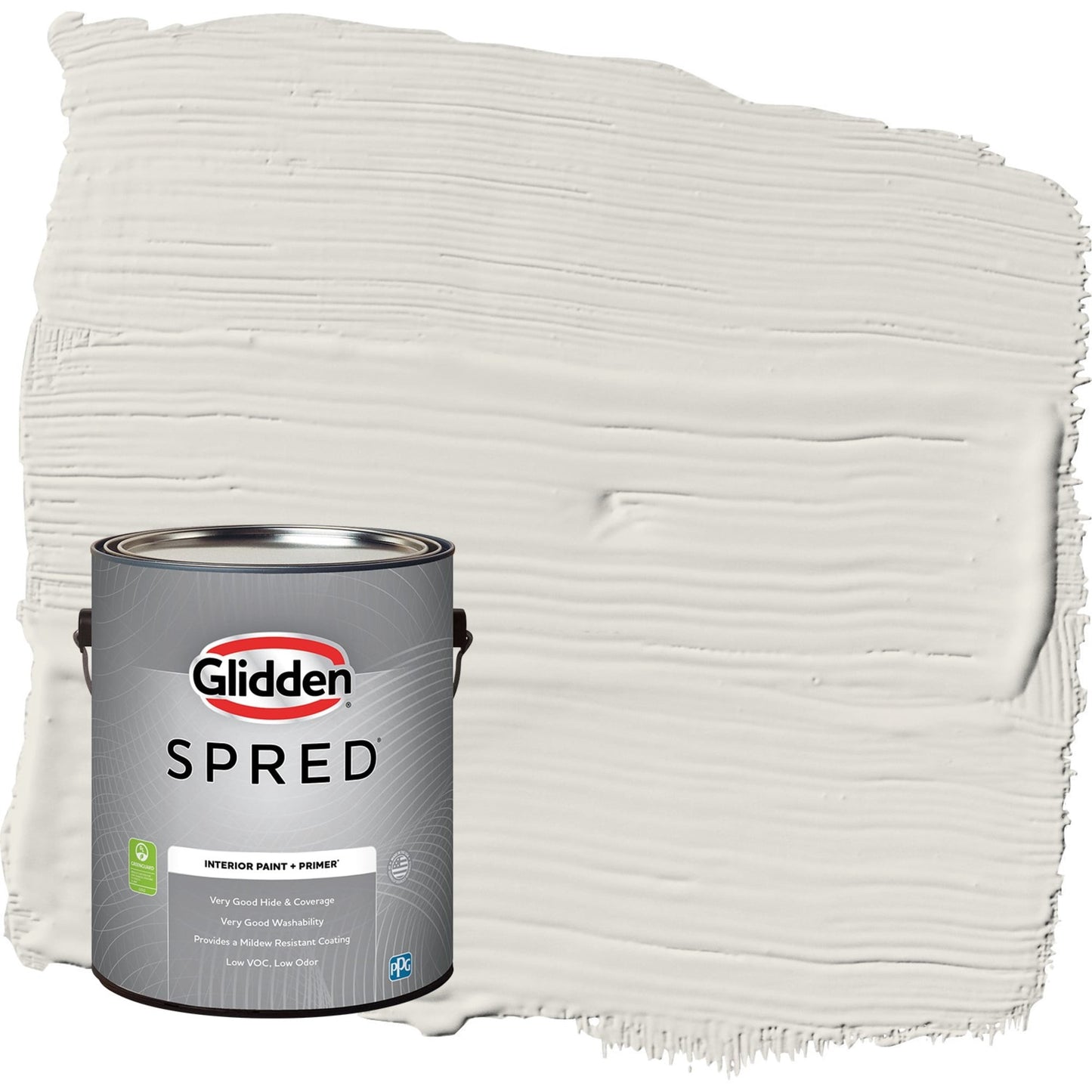 Glidden Spred Shark / Beige, Eggshell Interior Paint with Primer, 1 Gallon