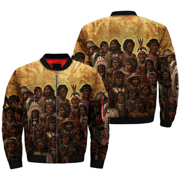 Great Vintage Native Bomber Jacket