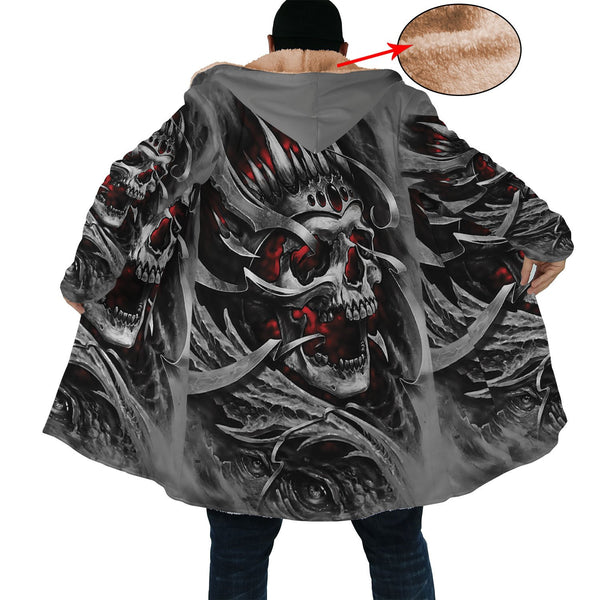 Grey Skull Native Dream Cloak