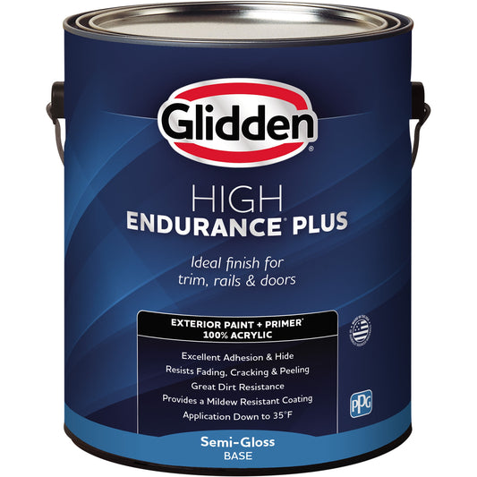 HEP Iris Mauve Exterior Paint + Primer Semi Gloss , 1 Gallon