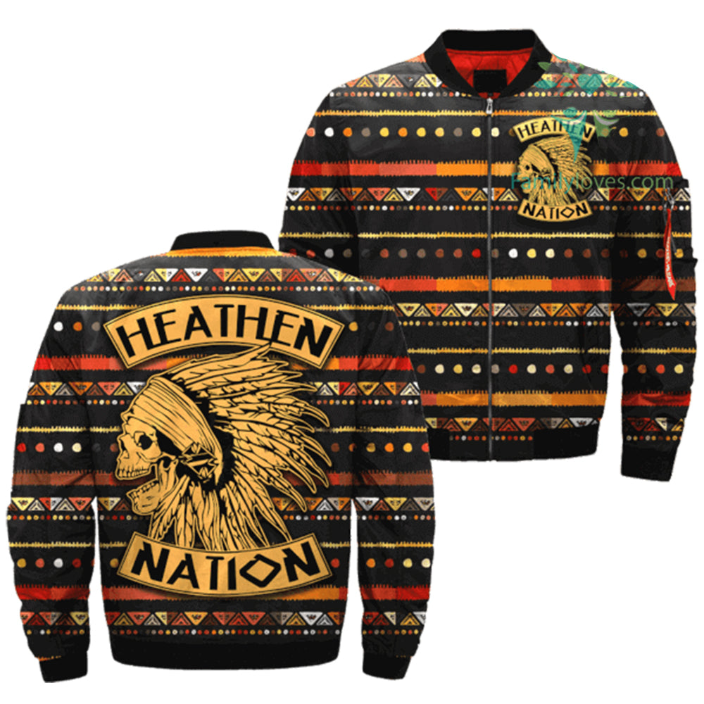 Heathen Nation Native Bomber Jacket