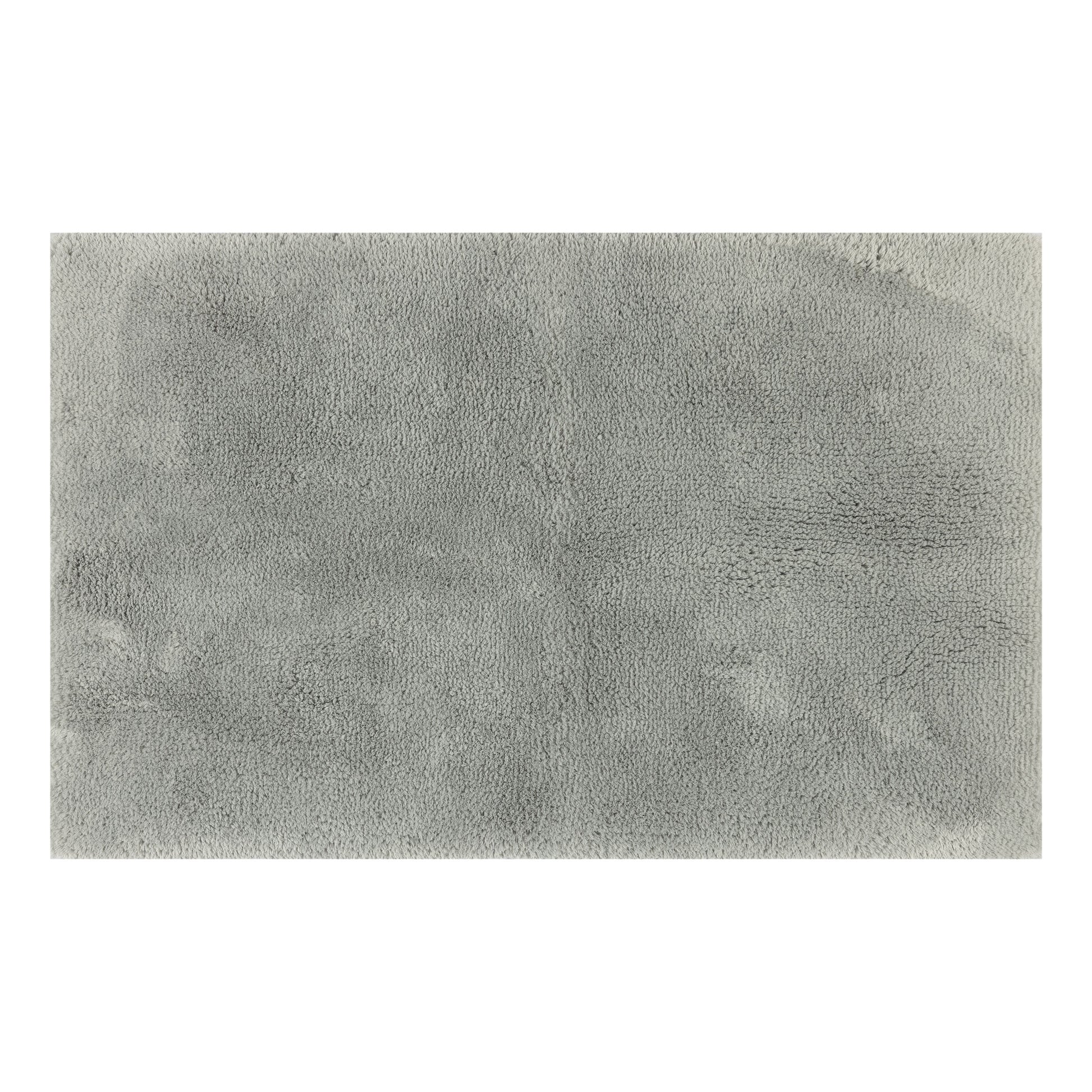 Hotel Style Blue Micro-Polyester 24" x 60" Bath Runner, 1 Count