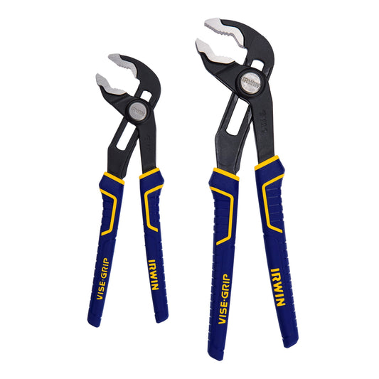 IRWIN VISE-GRIP 2-Piece GrooveLock V-Jaw Pliers Set