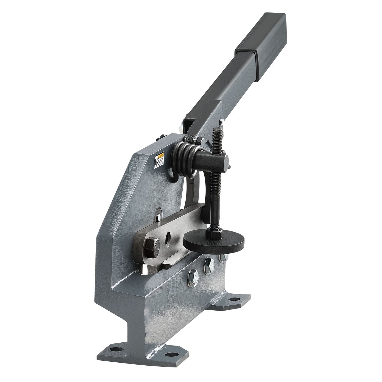 KFFKFF 6-Inch Manual Sheet Metal Cutter, Heavy-Duty Hand Shear with Sturdy Steel Frame, Precision Cutting Tool with Extended Handle for Metal Sheets, Copper, Rebar, and Aluminum