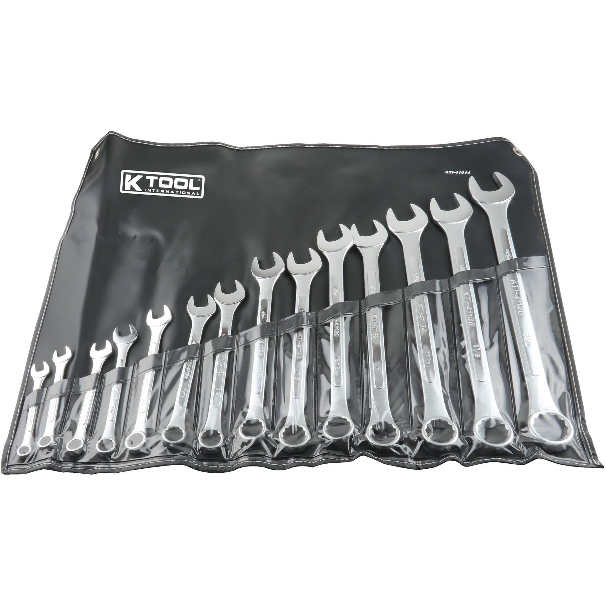 KTI Wrench Set, Combination, 14-Piece
