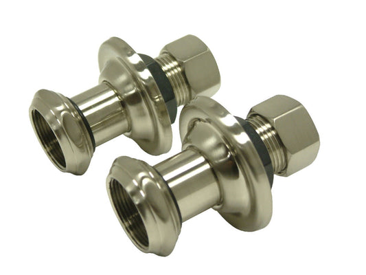 Kingston Brass CCU4108 Vintage Wall Union Extension, 1-3/4 inch, Brushed Nickel