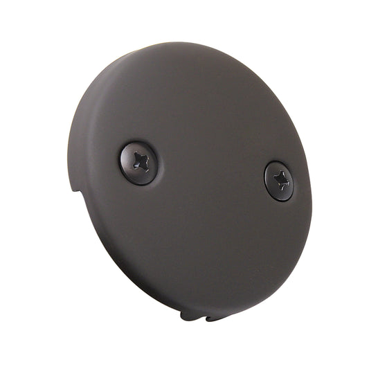 Kingston Brass DTT105 Round Bathtub Overflow Plate in Oil Rubbed Bronze