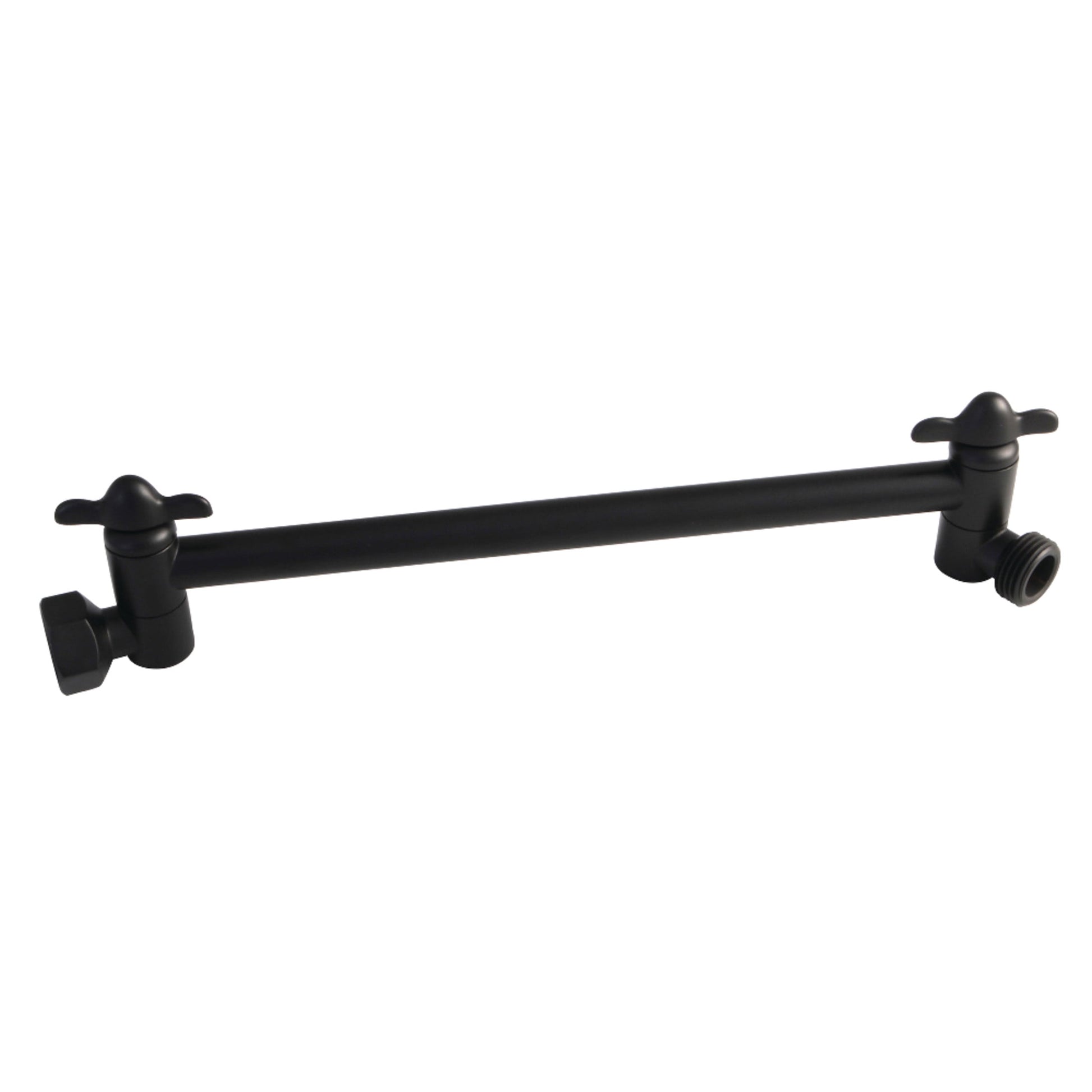 Kingston Brass K153A0MB 10-Inch Adjustable High-Low Shower Arm in Matte Black