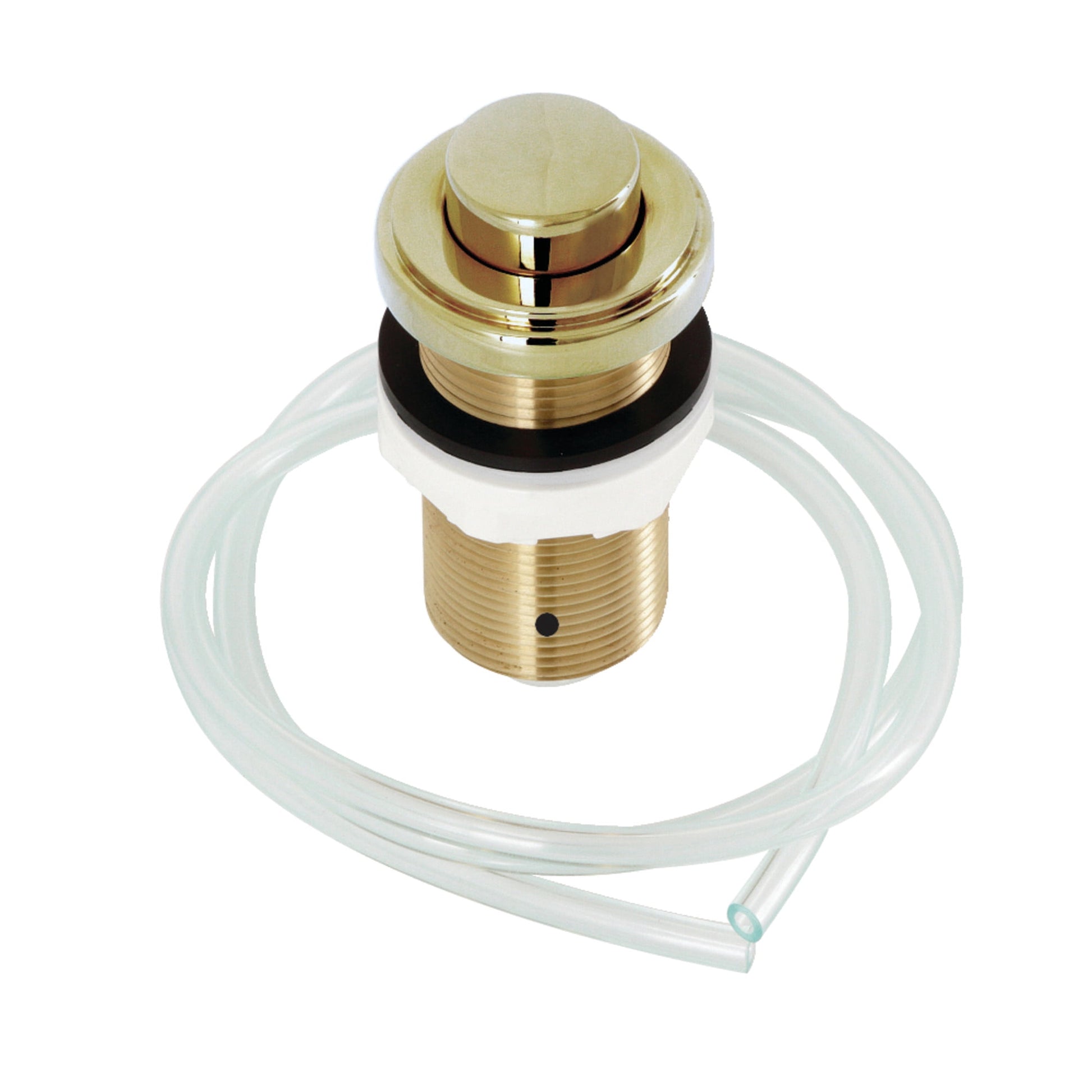 Kingston Brass KA212 Trimscape Disposal Air Switch Button in Polished Brass