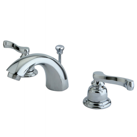 Kingston Brass KB8958FL Grifo de BaÃ±o Mini-extendido, NÃ­quel Cepillado