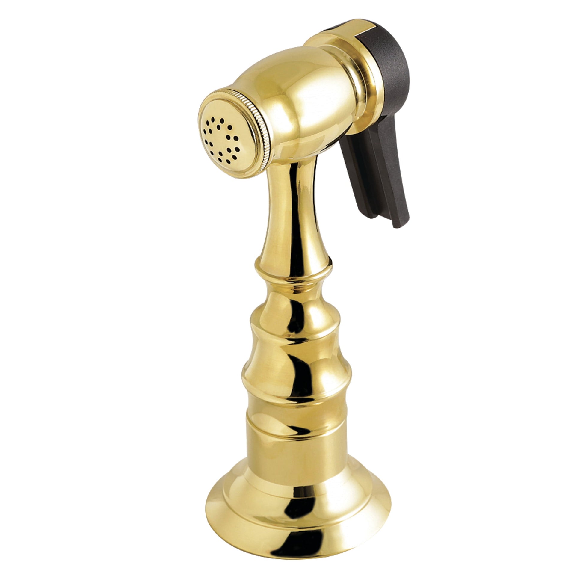 Kingston Brass KBSPR12 Brass Kitchen Faucet Side Sprayer in Polished Brass