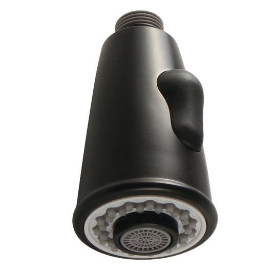Kingston Brass KDH8500MB 2-Function Stream Flow and Full-Spray Pull-Down Sprayer in Matte Black