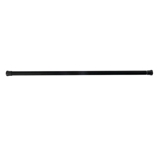 Kingston Brass SR360 Edenscape 36"-60" Stainless Steel Adjustable Tension Shower Curtain Rod, Matte Black
