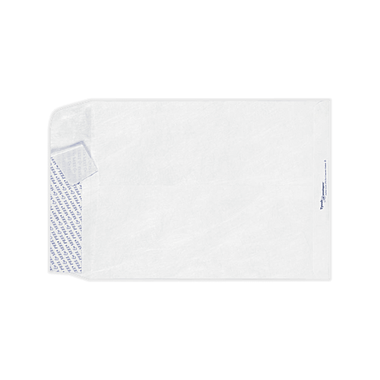 LUXPaper 11 1/2 x 14 1/2 Tyvek Open End Envelopes, White, 50/Pack