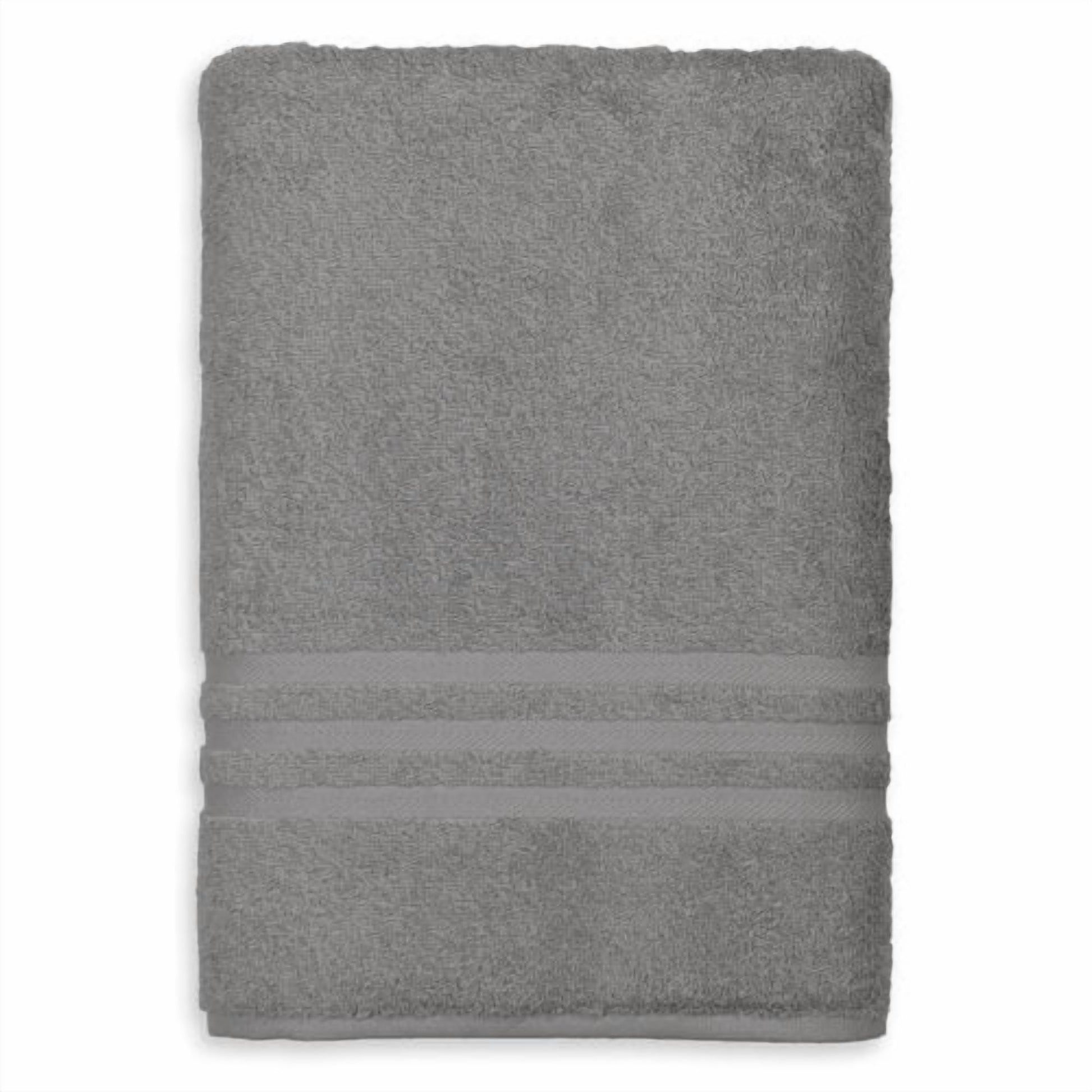 linum home textiles 100% turkish cotton denzi bath sheet, 1 piece, dark grey