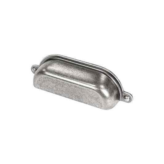 Lumi Home Furnishings Drawer Pull Vintage Library 3" Antique Nickel 8-Pack