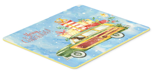 Merry Christmas Dachshund Kitchen or Bath Mat 24x36