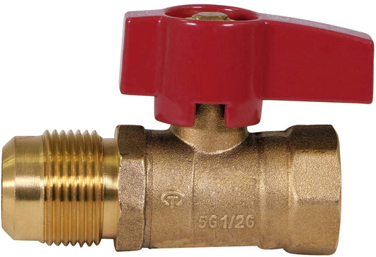 Midline Valve Inline Spring Loaded Check Valve, Backflow Prevention, Lead-Free, 1-1/4 in. Sweat Connections, Cast Brass
