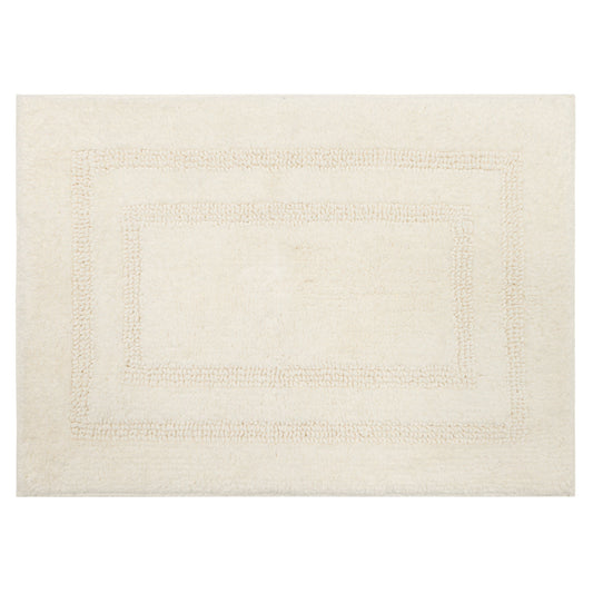 Mohawk Cotton Bath Mat Soft Absorbent Quick Dry Machine Washable Bathroom Mat, Natural, 17" x 24"