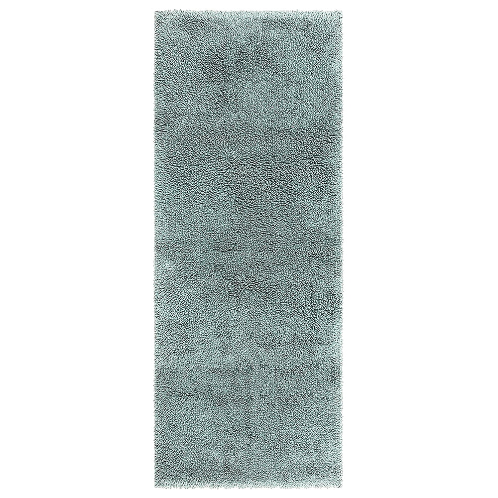 Mohawk Home Classic Cotton Plush Stain/Fade Resistant Non-Slip Washable Bath Mat, Glacier, 2' X 5'