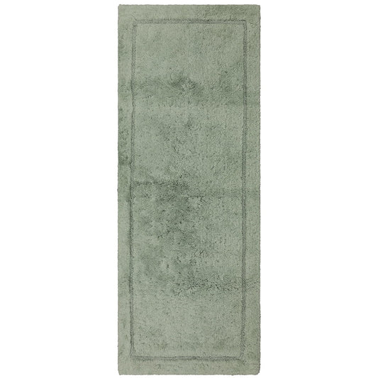 Mohawk Home Regency Plush Stain/Fade Resistant Non-Slip Machine Washable Bath Mat, Seaglass, 2' x 5'