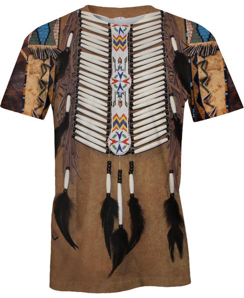 Native American Ooze, 3D T Shirt, All Over Print T Shirt
