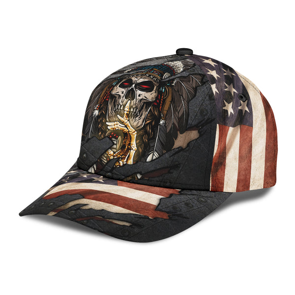 Native American Skull Cap 10210556641567
