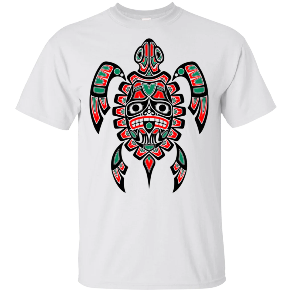 Native American Animal Tribal Pattern T Shirt