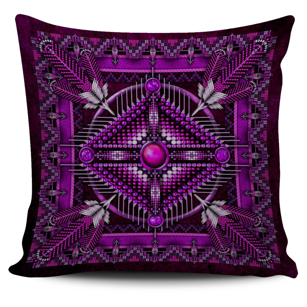Naumaddic Arts Purple Pillow Covers