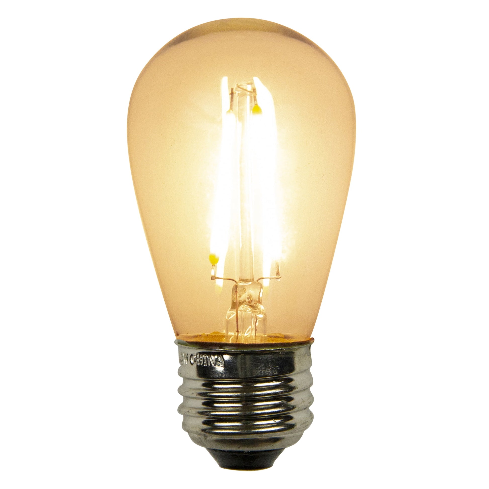 Northlight Pack of 25 Warm White Vintage Edison Style LED E26 Light Bulb
