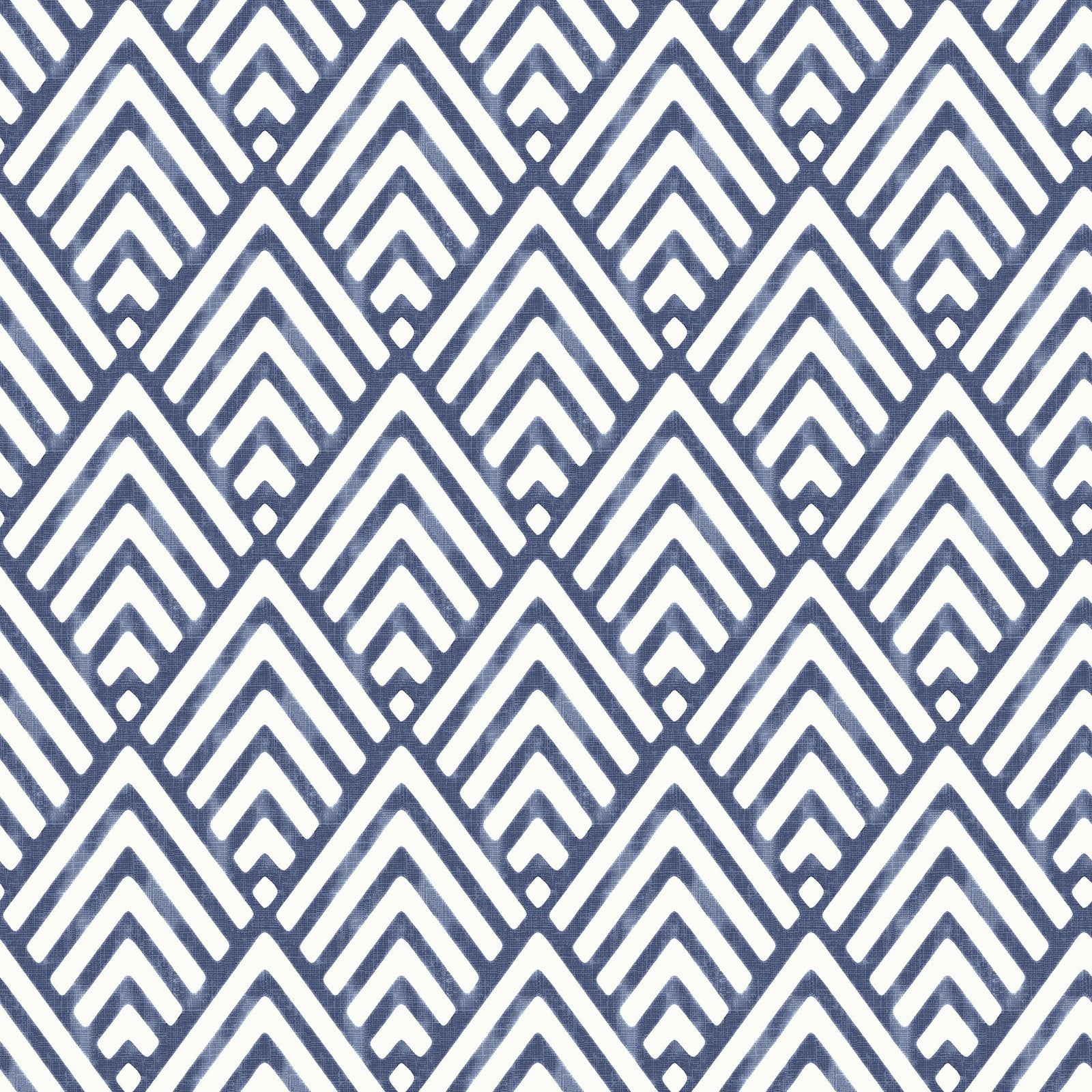 NuWallpaper Papel Tapiz de Vinilo Autoadhesivo Arrowhead Azul Profundo, 216 Pulgadas por 20.5 Pulgadas, 30.75 Pies Cuadrados.