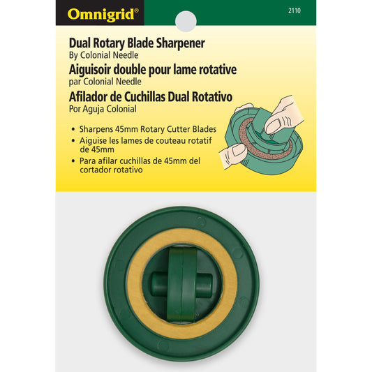 Omnigrid Dual Rotary Blade Sharpener, 45 mm
